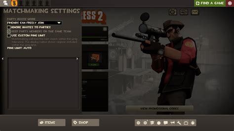 tf2 matchmaking config